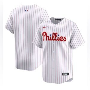 NEW - Men's Philadelphia Phillies Nike White Home Limited Jersey. Size XXL.